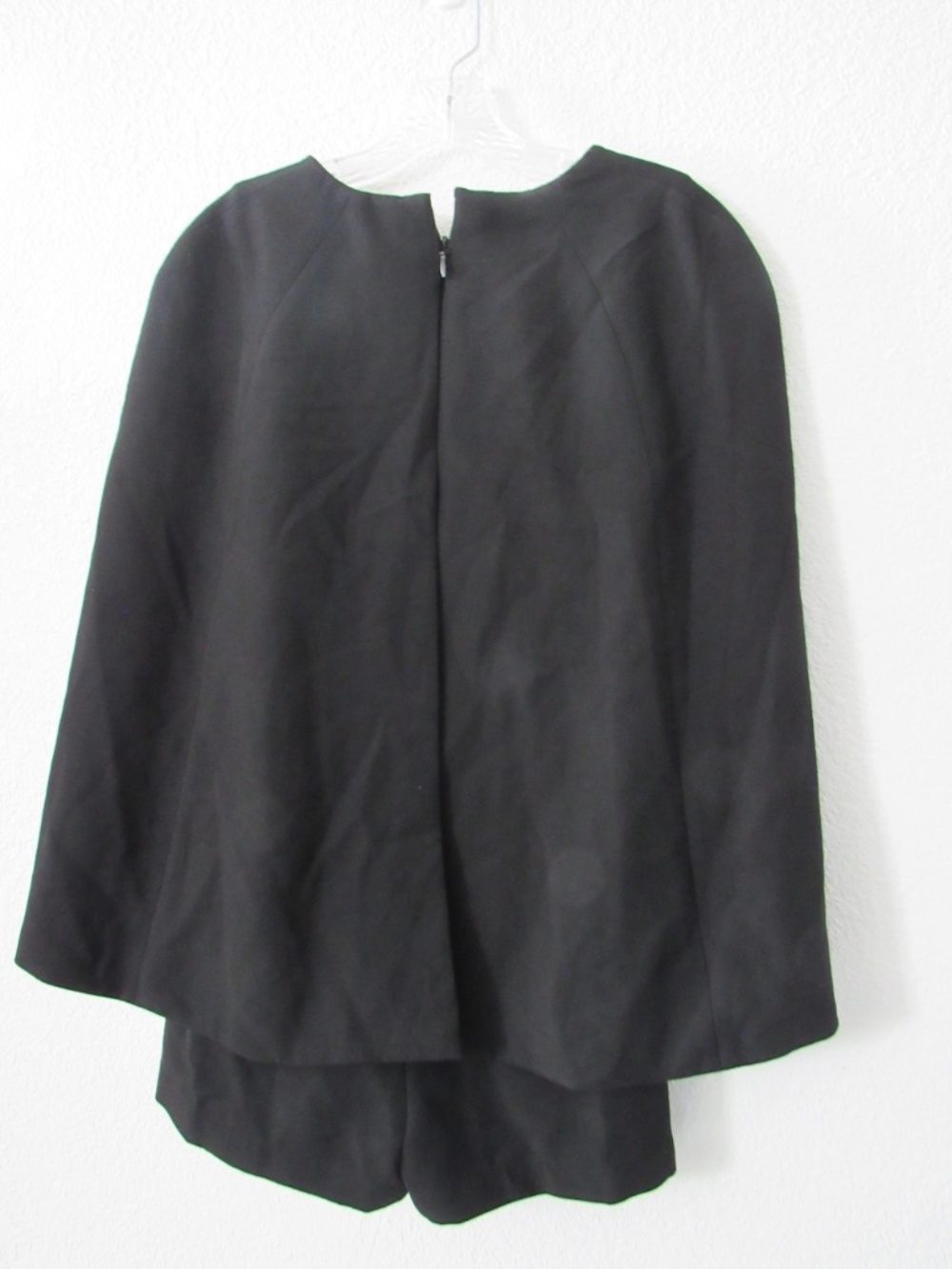 BCBG MAXAZRIA One Piece Cape Coat Skort Dress Size 0